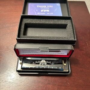 JDR 10 Hole Harmonica - Key of C